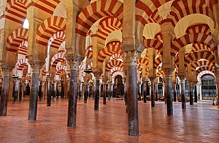 La Mezquita v Cordóbě (Andalusie - Španělsko)