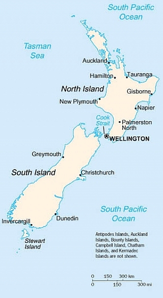 Mapa (Nový Zéland)