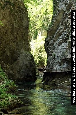 Soutěska Vintgar (Slovinsko)