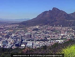 Cape Town - pohled od Signal Hill (Jihoafrická republika)