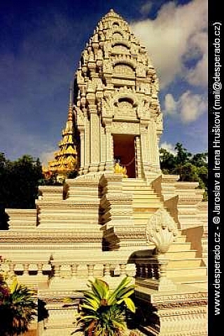 Královský palác v Phnompenh (Kambodža)