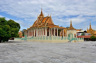 Královský palác v Phnom Penh (Kambodža)