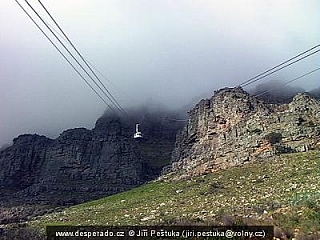 Cape Town - lanovka na Stolovou horu (Jihoafrická republika)