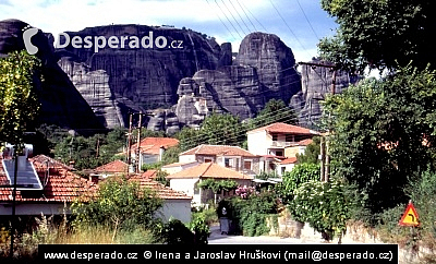 Kastraki a Kláštery Meteora (Řecko)