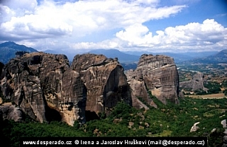 Kláštery Meteora (Řecko)