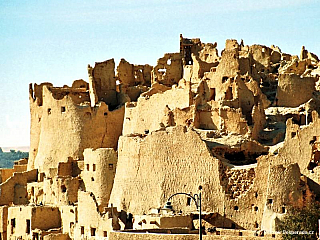 Zbytky citadeli Shali ve staré Siwě