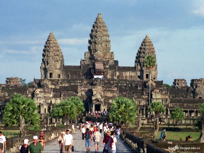 Angkor Wat (Kambodža)