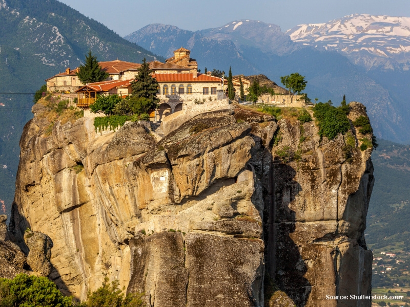 Kláštery Meteora (Řecko)