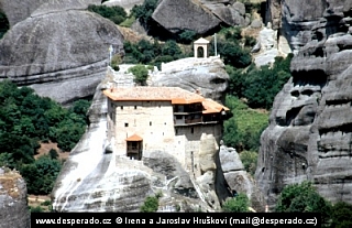 Kláštery Meteora (Řecko)