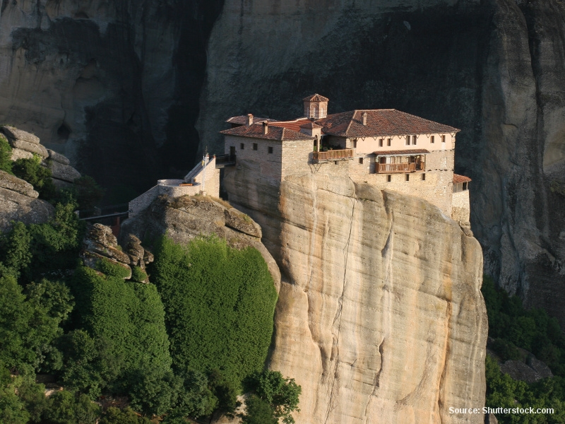 Kláštery Meteora (Řecko)