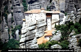 Kláštery Meteora (Řecko)