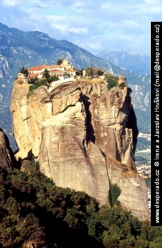 Kláštery Meteora (Řecko)