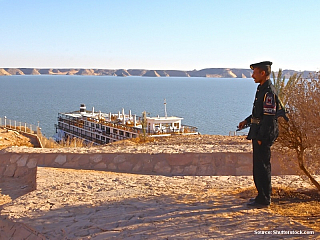 Asuánská přehrada (Egypt)