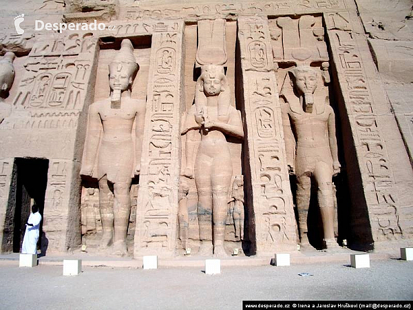 Chrámy v Abu Simbel (Egypt)