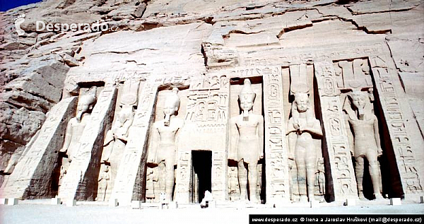 Chrámy v Abu Simbel (Egypt)
