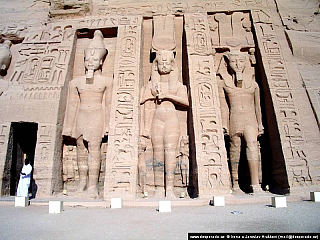 Chrámy v Abu Simbel (Egypt)