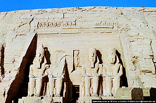 Chrámy v Abu Simbel (Egypt)