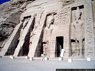 Chrámy v Abu Simbel (Egypt)