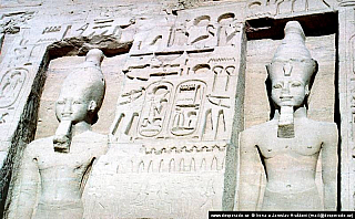 Chrámy v Abu Simbel (Egypt)