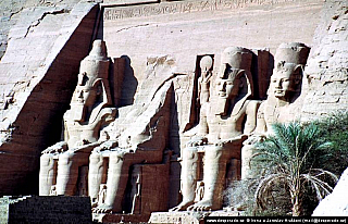 Chrámy v Abu Simbel (Egypt)