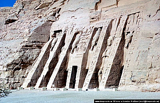 Chrámy v Abu Simbel (Egypt)