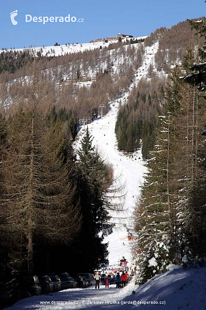 Lyžařské středisko Gerlitzen v Korutanech (Rakousko)