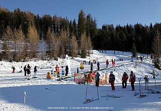 Lyžařské středisko Gerlitzen v Korutanech (Rakousko)