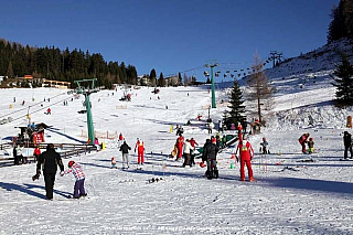 Lyžařské středisko Gerlitzen v Korutanech (Rakousko)