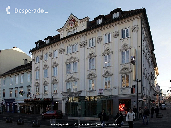Zimní Klagenfurt (Rakousko)