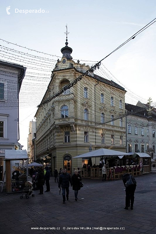 Zimní Klagenfurt (Rakousko)