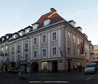 Zimní Klagenfurt (Rakousko)