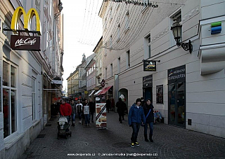 Zimní Klagenfurt (Rakousko)