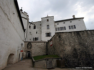 Pevnost Hohensalzburg nad Salcburkem